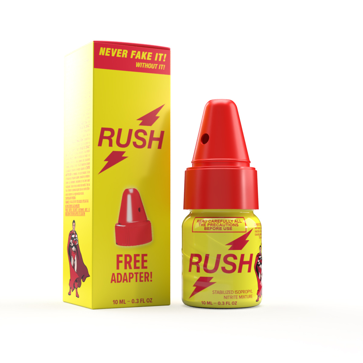 Rush With Adapter poppers 10ml