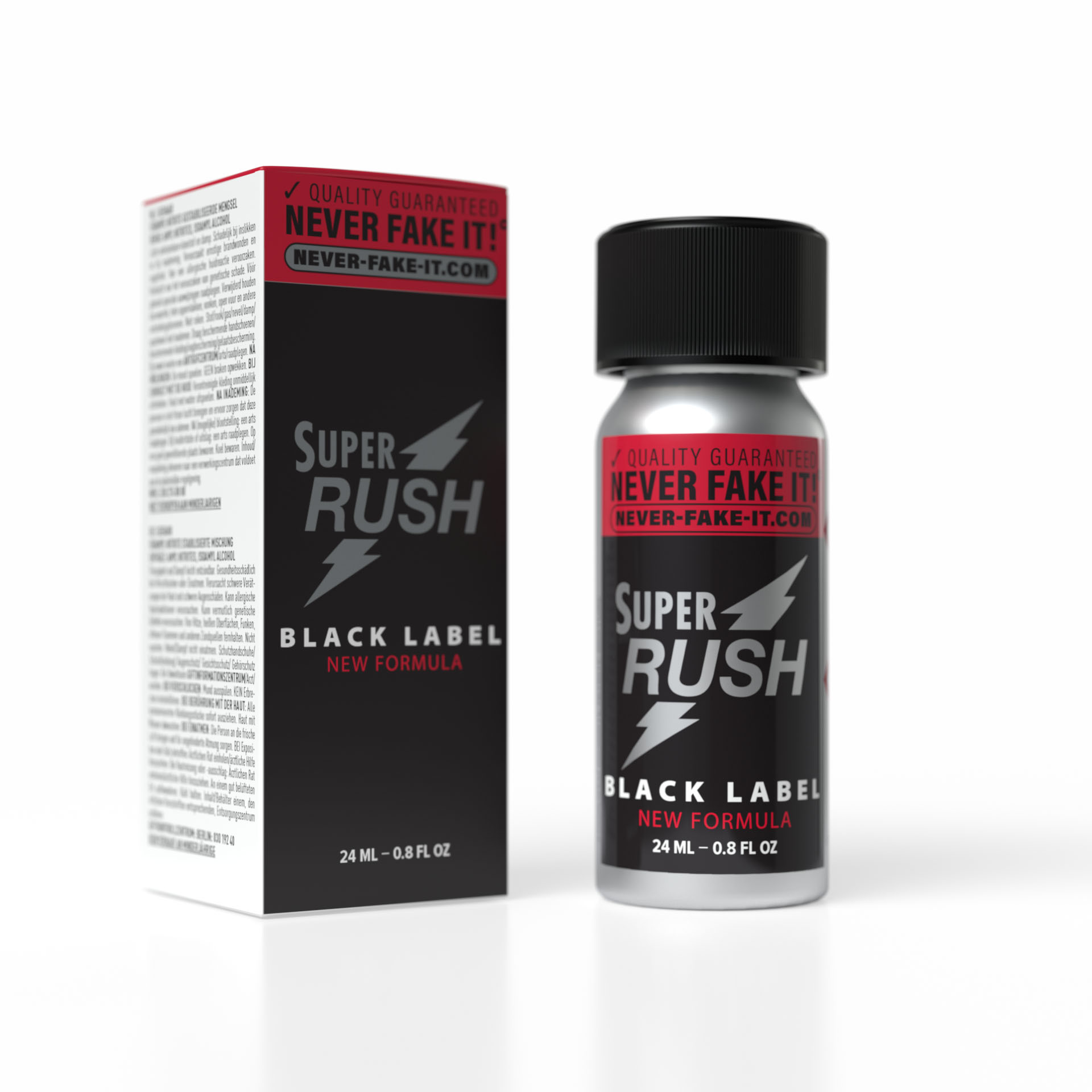 Super Rush Black Label Alu poppers 24ml